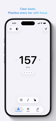 Скриншот SimpleTick: Metronome & Tuner 1