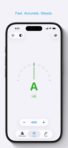Скриншот SimpleTick: Metronome & Tuner 2